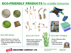 Eco Bowls, Cat Toys and Towels